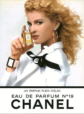 £8.50 • Buy Chanel Antique Magazine Eau De Parfum Advertising No. 19