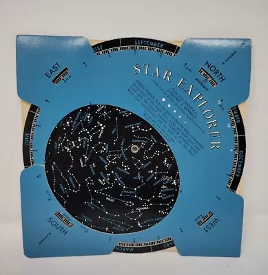 Vintage 1979 16th Annual Star Explorer Calendar Astronomer's Celestial Chart Map • $19.95