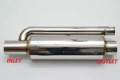 1320 Ultra Quiet QW Resonator Muffler Stainless Steel Universal 3  Inlet & Out • $9105