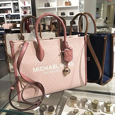 Michael Kors Mirella Medium Tote Shoulder Handbag Bag Purse Crossbody Messenger • $124.23