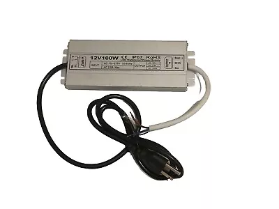 LED Driver Waterproof IP67 Power Supply 100W 12V DC 8.5A Transformer Thinner And • $13.95