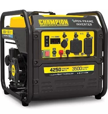 Champion 4250-Watt Super Quiet Portable RV Ready Gas Powered Inverter Generator • $499