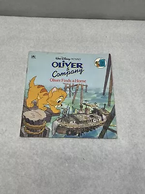 Oliver And Company: Oliver Finds A Home (Look-look Books) - Paperback - GOOD • $2