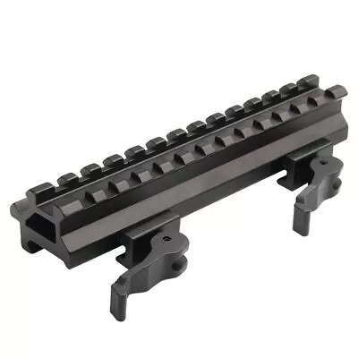 13 Slots 3/4  Riser Offset 45 Degree Angle Picatinny Quick Release Scope Mount  • $16.99