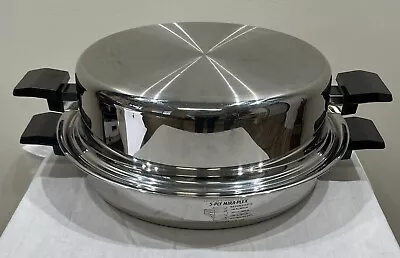 Miracle Maid 5-PLY Mira-Plex Stainless Steel /aluminum Skillet/sauce Pan 10.5  • $48.95