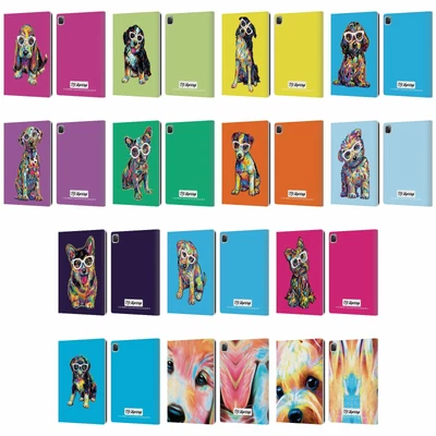 OFFICIAL P.D. MORENO DOGS LEATHER BOOK WALLET CASE COVER FOR APPLE IPAD • £22.95