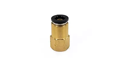 1/4  Female NPT To 3/8  Push To Connect Brass Fitting - Accepts 3/8  Air Line • $10.02