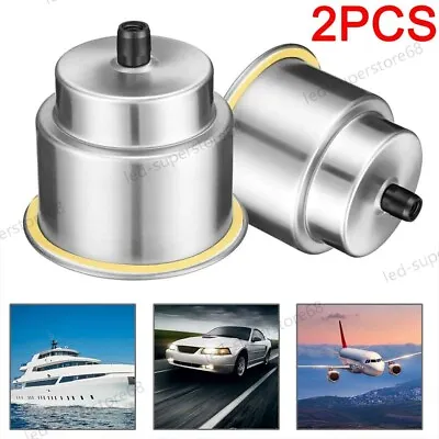 2x Stainless Steel Cup Drink Holders For Marine Boat Truck Car Camper RV W Drain • $11.95