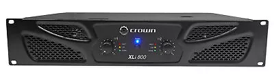 Crown Pro XLi800 600w 2 Channel DJ/PA Power Amplifier Professional Amp XLI 800 • $299.95