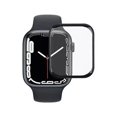 $12.95 • Buy Full Curved Tempered Glass Screen Protector For Apple Watch Series 7 45mm With R