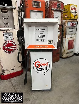 1970's GULF Southwest Gas Pump - Mancave Decor / Restoration Project • $1300