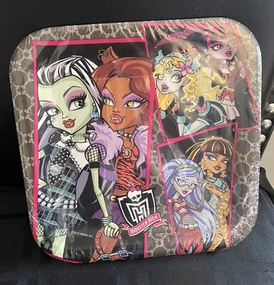 2011 • HTF • Monster High Party Supplies 8 Ct Square 9” DesignWare Paper Plates • $11.95