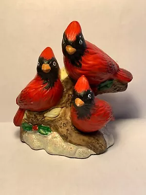 Vintage Ceramic K's Collection Cardinal Decorative Christmas Figurine • $15