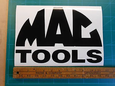 12  Mac Tools Decal Sticker Tool Box Logo Window Mechanic ASE Technician • $7.99