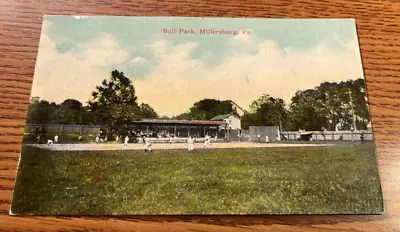 BASEBALL Park C1910 Millersburg PA Postcard • $15