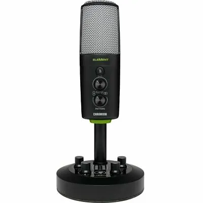Mackie Chromium Premium USB Microphone W/Built-in 2 Channel Mixer • $199.99