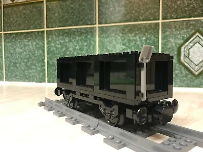 £32.99 • Buy Lego Train Custom Coal & Ore Wagon In  Black