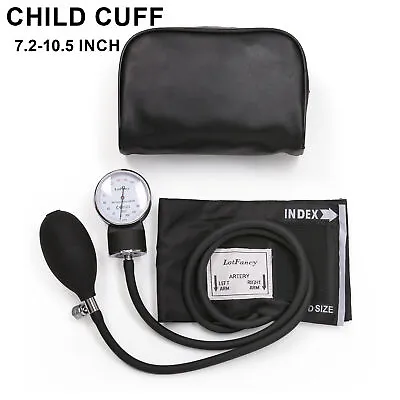 Child Aneroid Sphygmomanometer Manual Blood Pressure Monitor BP Cuff Gauge Kit • $11.99