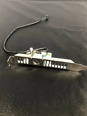 Female Motherboard Header To Mini Din Connector 12  Cable W/Bracket • $4