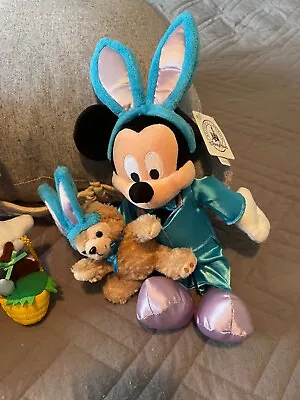 Mickey And Minnie Mouse Easter Plush New With Tags • $15