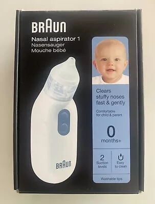 Braun Baby Nasal Aspirator 1 Baby Nose Cleaner • £15