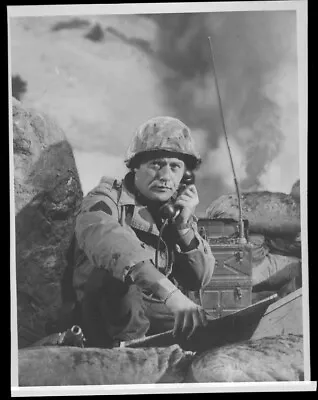 Combat 1960's TV Series Vic Morrow Photo Shoot Vintage Studio 8x10 Negative  • $69.99