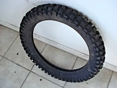 NOS TIRE BARUM 3.50-18 S9a - VINTAGE AHRMA OFFROAD MOTOCROSS KNOBBY TIRE • $45