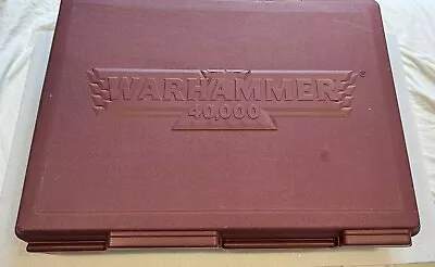 Warhammer 40K Army Battle Figure Foam Carry Case • £49.99
