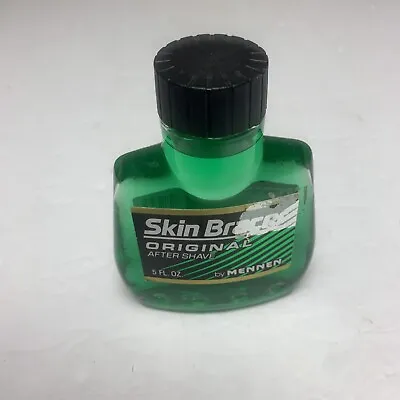 VINTAGE SKIN BRACER ORIGINAL AFTER SHAVE 5 Fl Oz GLASS BOTTLE MENNEN 1990's • $15.98