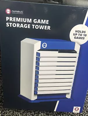 Numskull PlayStation Premium Game Storage Tower Brand New In Box PS4 PS5 • £10.99