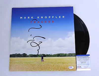 Mark Knopfler Dire Straits Signed Autograph Tracker Vinyl Record Album PSA COA • $599.99