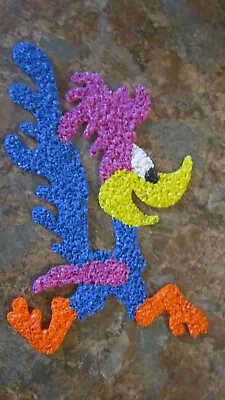   1970s Vintage Melted Plastic Popcorn Decoration Looney Tunes ROAD RUNNER VGC • $28