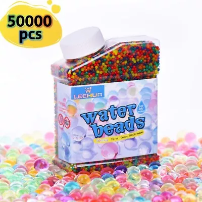 $25.99 • Buy 50000 Orbeez Water Beads Crystal Soil Jelly Gel Balls Vase Wedding Decorations