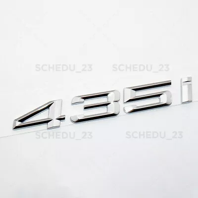 For BMW 435i Chrome Logo Emblem Badge Car Trunk Lid M Power Series Performance • $14.99