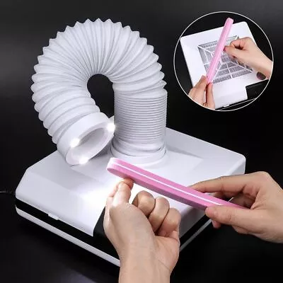 60W Dust Collector Extractor Nail Art Vacuum Cleaner Equipment Dust Suction Tool • $54.14