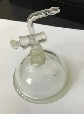 Vintage Laboratory Lab Scientific Equipment Glass Jencons Hook Tapped Tap Funnel • £65