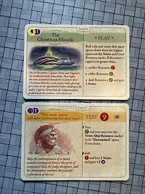 Nemo's War: Holiday On The High Seas Promos Cards / Victory Point Games • $5