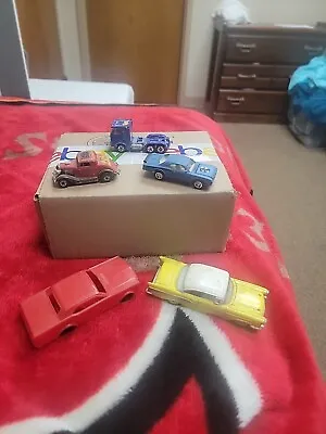 Lot Of 5 Vintage Toy Cars (Hot Wheels Johnny Lightning And More • $14