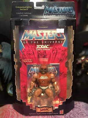 MOTU Zodac Commemorative Series II (2001) Limited Edition 1 Of 10000 Made • $48.99