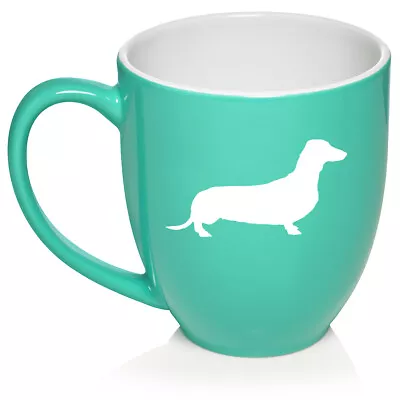 16 Oz Bistro Ceramic Coffee Mug Cup Dachshund • $19.99