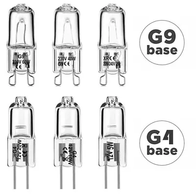 G4 G9 Halogen Bulb 5W 10W 20W/25W 40W Filament Lamp Warm White Lights 12V/220V • £4.91