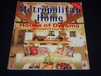 1993 January Metropolitan Home Magazine - House Of Dreams Cover - L 17491 • $39.99