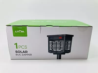 Mosquito Killer Lamp Solar Bug Zapper Outdoor Electric UV Insect Catcher LCD&USB • $29.99