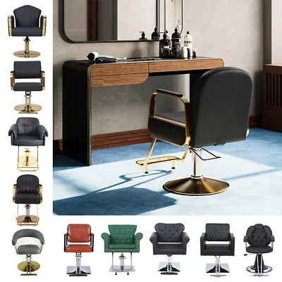 Classic 360° Swivel Styling Salon Chair Adjustable Barber Chair Hairdressing UK • £165.95