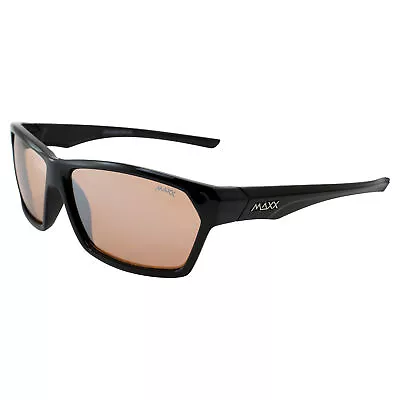 Maxx Cobra 2.0 HD Lenses Black Frame Sports Sunglasses • $24.99
