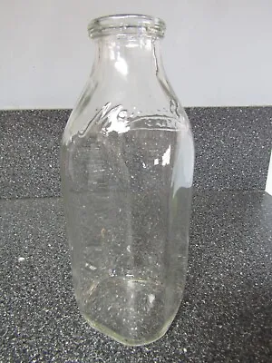 Vintage Monticello Dairy Embossed Milk Bottle 25-65 Charlottesville VA ~ 8 1/2  • $24.95