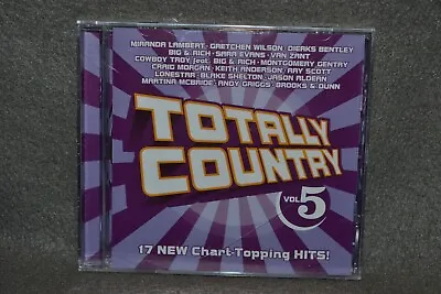 Totally Country Vol. 5 (CD) Miranda Lambert Gretchen Wilson Dierks Bentley NEW • $11.99