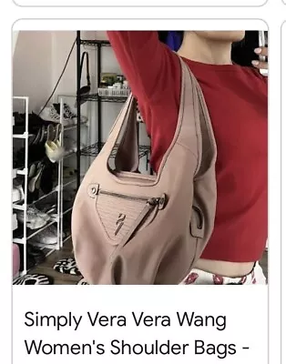 Simply Vera Wang Vera Wang Purse Shoulder Handbag Sidekick Satchel • $40