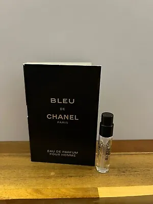 Bleu De Chanel PARFUM 1.5ml Edp Pour Homme Spray  - Brand New - For Men • £6.99