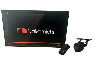 New 6.2  2-DIN Receiver Bluetooth Camera DVD CD FM Touchscreen Nakamichi NA3020 • $95